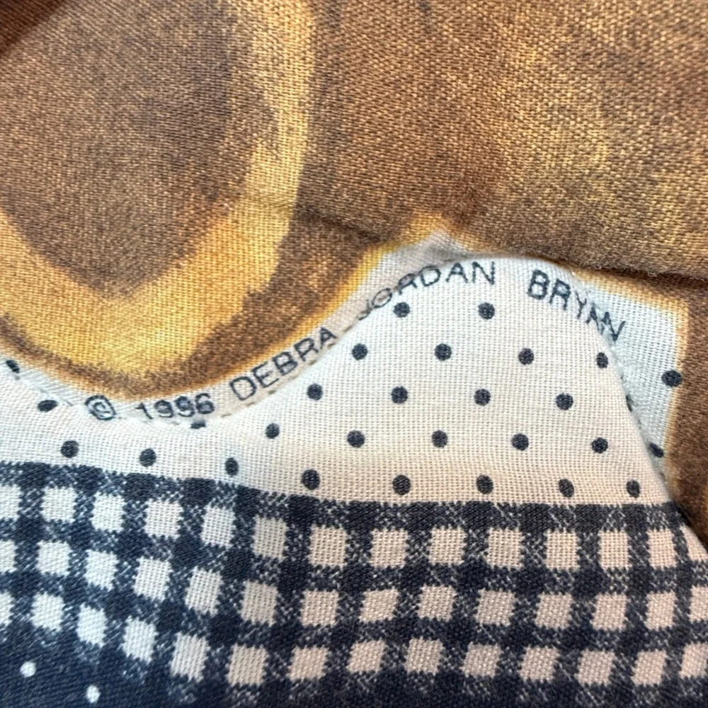 Vintage 1996 Debra Jordan Bryan Baby Quilt